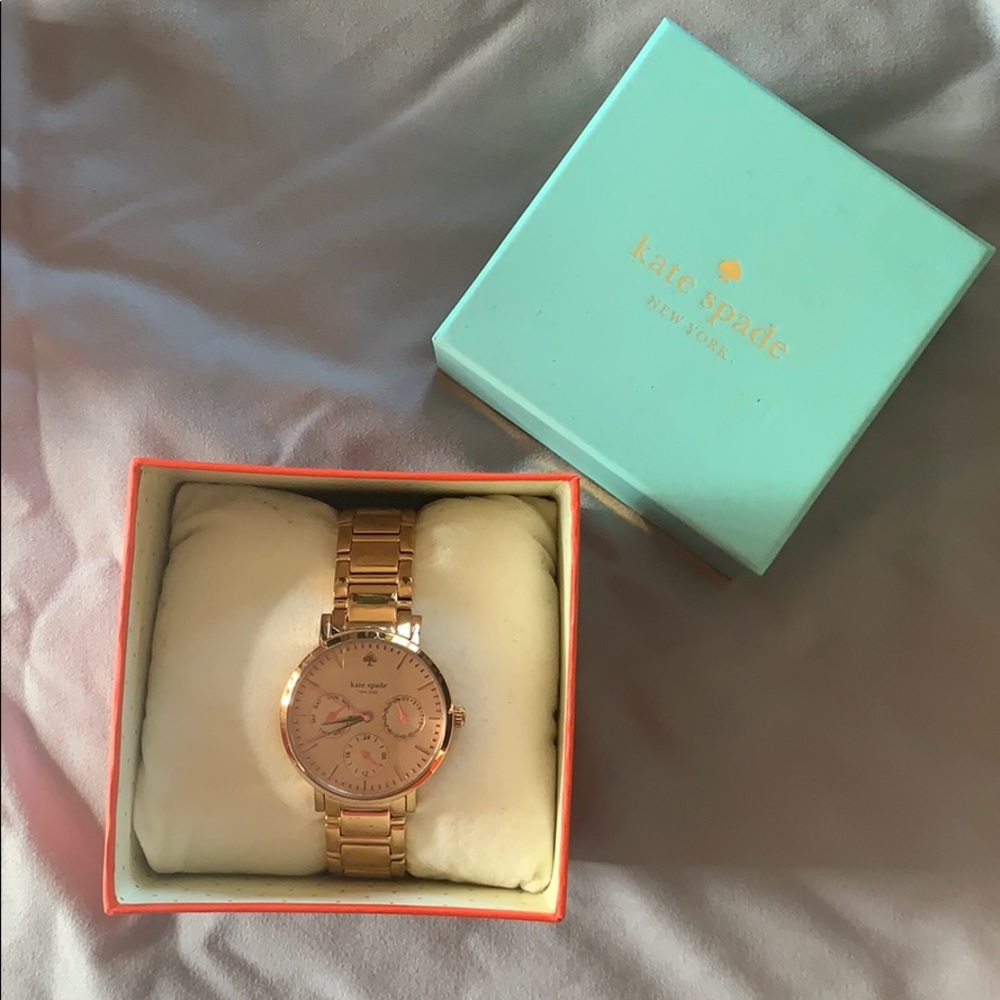 Kate Spade Rose Gold Gramercy Watch